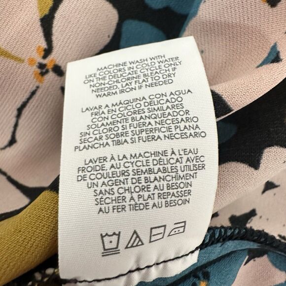 CAbi 4158 Womens Large Favorite Blouse Floral Shirt Blouse Career Office - Picture 9 of 12